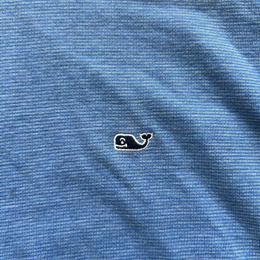 Vineyard Vines Men’s XL Light Blue Half-Zip Pullover – Preppy Classic.​ - Picture 2 of 8